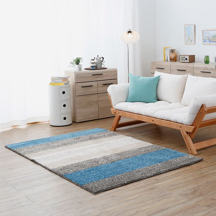 北欧デザインのシャギーラグマット(ブルー/ブラウン/グリーン/レッド/アイボリー/グレー)18タイプから御部屋に合った差し柄でアクセントを。 |  【公式】LOWYA(ロウヤ) 家具・インテリアのオンライン通販