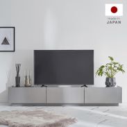 幅180] 日本製 ローテレビ台 ステンレス天板 コードリール | 【公式 