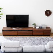 デロンテ / テレビ台 (幅240) | [50V型対応] 日本製 切り離し可能 木目 