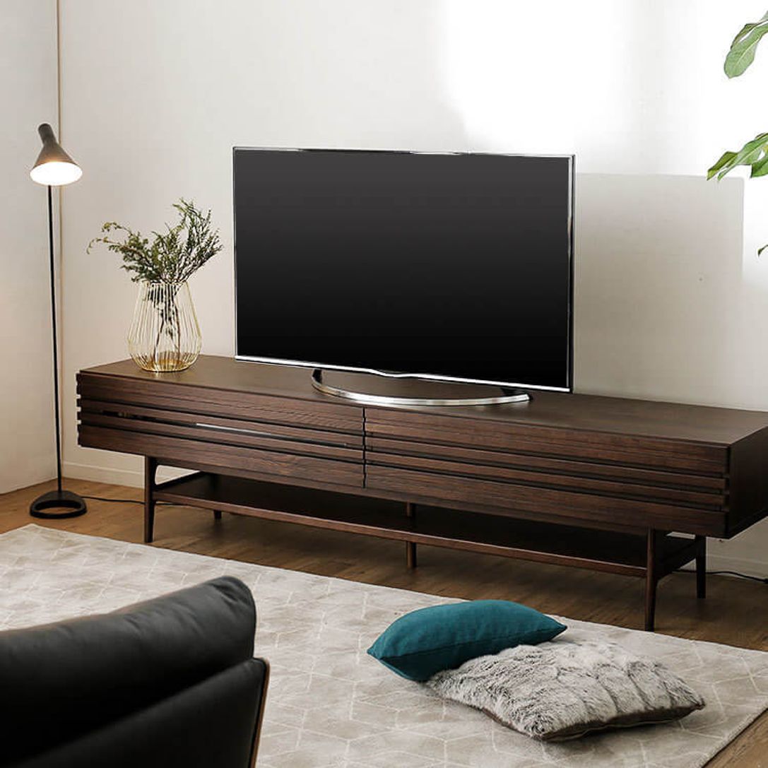 49型対応のローテレビ台(ブラウン/ブラウン)幅180タイプで完成品でお届け | 【公式】LOWYA(ロウヤ) 家具・インテリアのオンライン通販