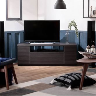 完成品】収納力抜群の木製テレビ台(ナチュラル/ブラウン/ブラック 