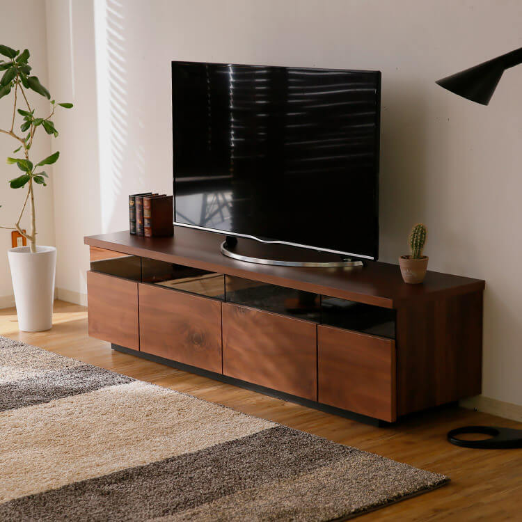 [幅177.6] テレビ台 ローテレビ台 49V型対応 完成品 木製 幅180] 日本製 ローテレビ台 49V型対応 完成品 天然木 | 【公式