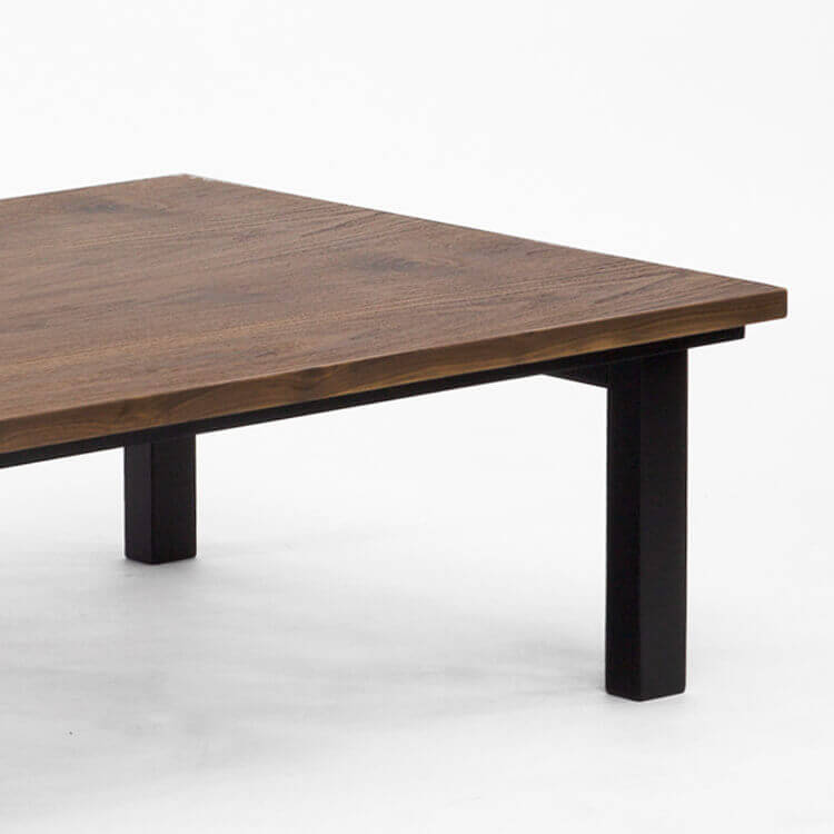 木製こたつテーブル 座卓[幅150] ウォルナット