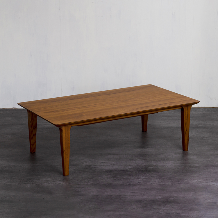 こたつテーブル（チーク） 長方形 座卓 ヴィンテージ調 国産 [幅