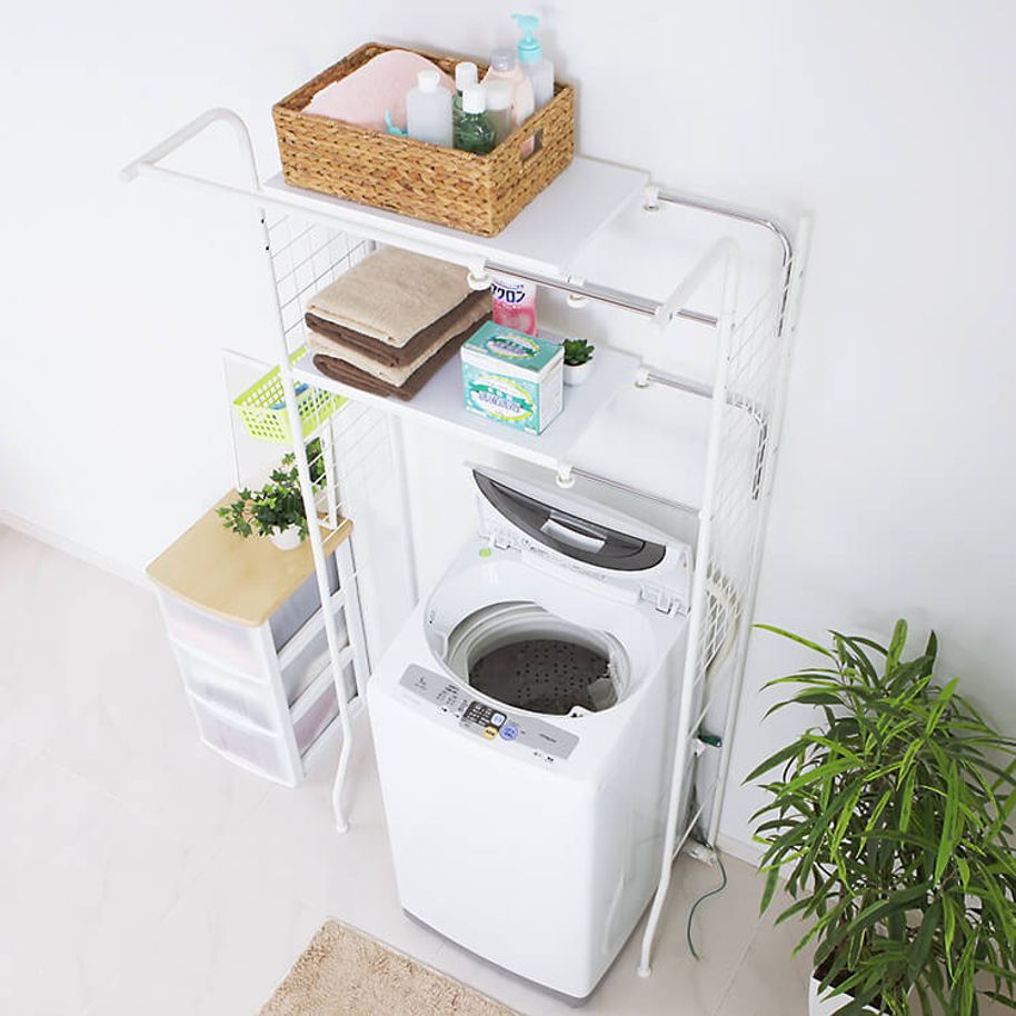 おすすめランドリーラック特集 洗濯機周りの収納力アップに 公式 Lowya ロウヤ 家具 インテリアのオンライン通販