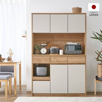 オシャレ！ LOWYA キッチンキャビネット 2021年モデル 100Vコンセント付