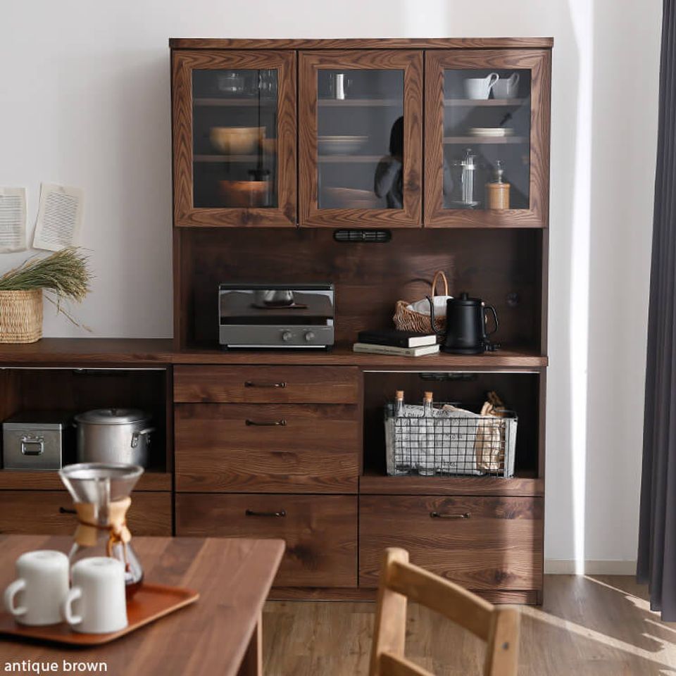 家電スペースが充実の食器棚8選| キッチン収納特集 | 【公式】LOWYA(ロウヤ) 家具･インテリアのオンライン通販