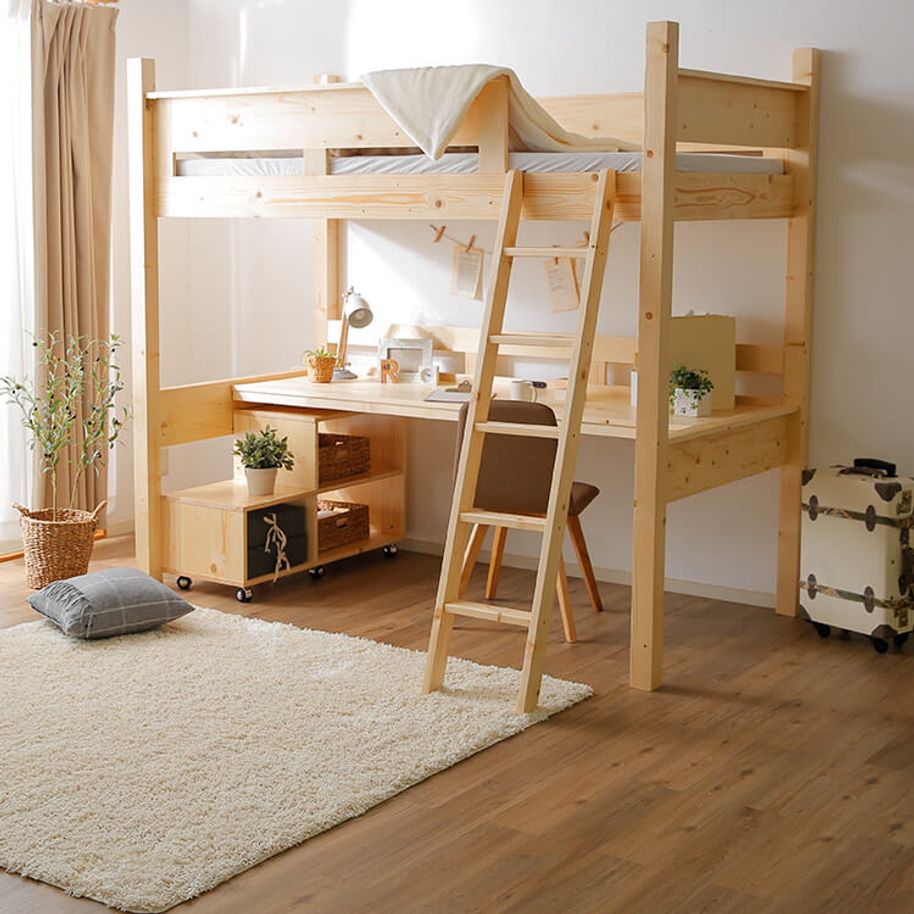 子供部屋におすすめのベッド特集 おしゃれでかわいいベッド 公式 Lowya ロウヤ 家具 インテリアのオンライン通販