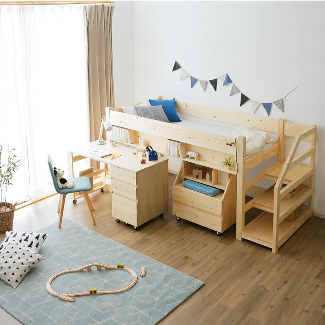 女の子におすすめ 大人になっても使えるベッド5選 子供用品 家具特集 公式 Lowya ロウヤ 家具 インテリアのオンライン通販