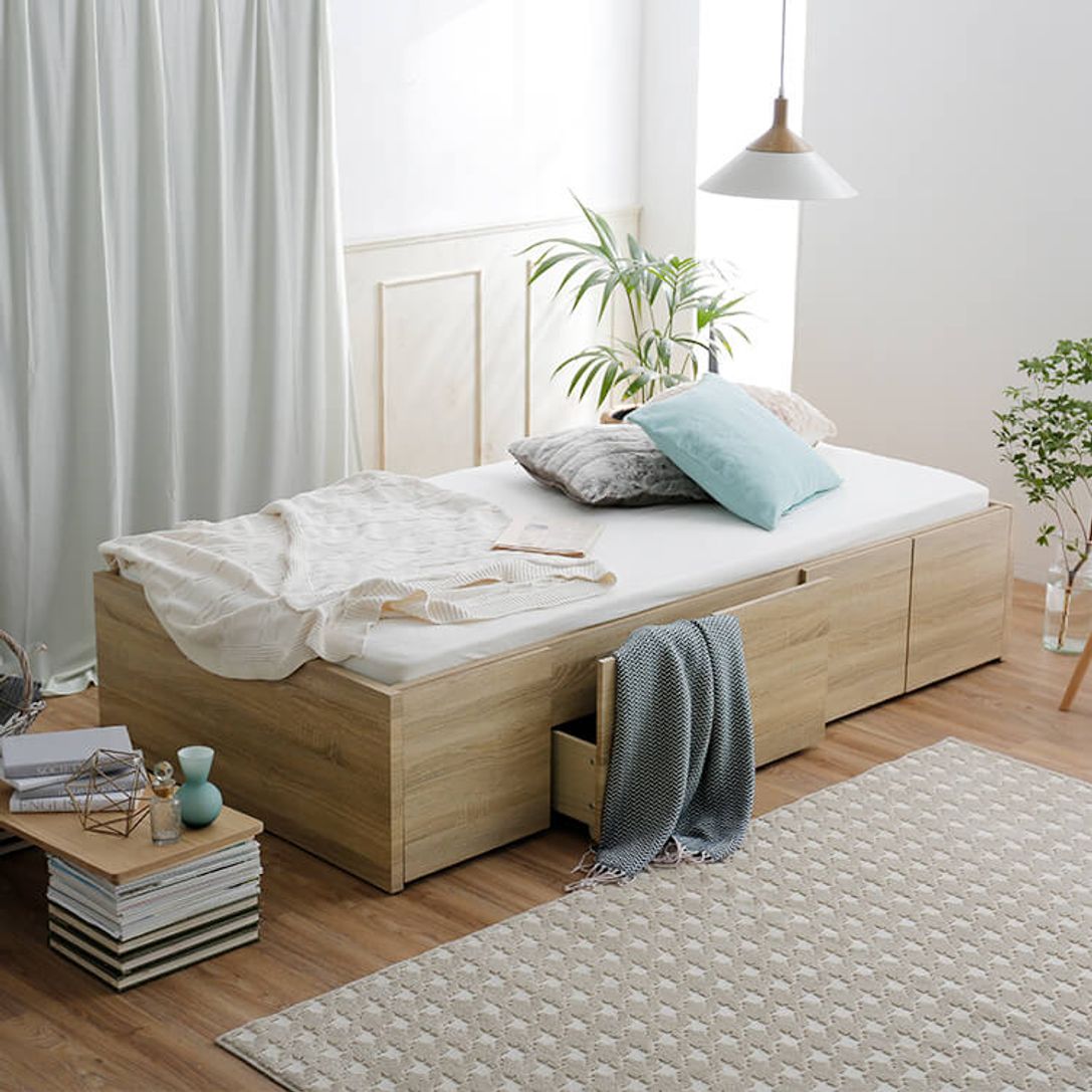 完全ガイド 一人暮らしにおすすめのベッド12選 1人暮らしの家具特集 公式 Lowya ロウヤ 家具 インテリアのオンライン通販
