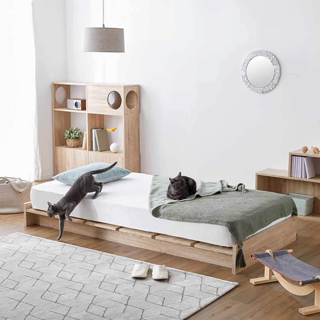 ベッドフレーム 単品 木製 シングル 公式 Lowya ロウヤ 家具 インテリアのオンライン通販