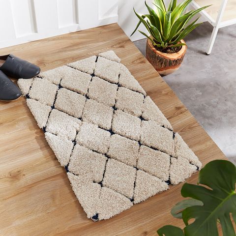 玄関マット 選べる柄 長方形 シャギーラグ 厚手 80x50 公式 Lowya ロウヤ 家具 インテリアのオンライン通販