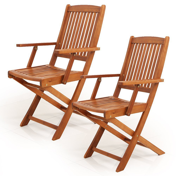木製ガーデンチェア2脚セット 折りたたみ椅子[幅54] | 【公式】LOWYA