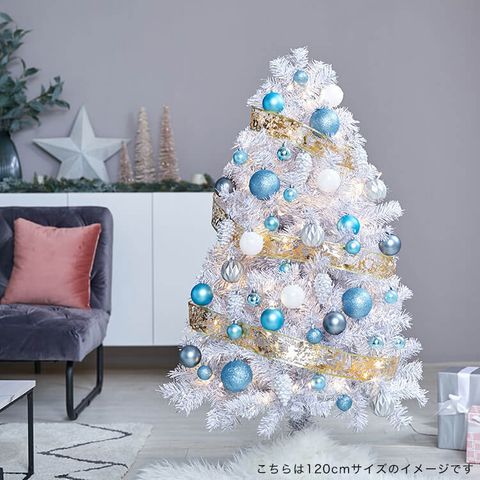 クリスマスツリー オーナメント付き Ledライト 簡単組立 180cm 公式 Lowya ロウヤ 家具 インテリアのオンライン通販