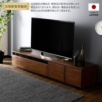 ☆LOWYA [幅180] 日本製 ローテレビ台 完成品 木製 ☆ ☆LOWYA [幅180] 日本製 ローテレビ台 完成品 木製 ☆