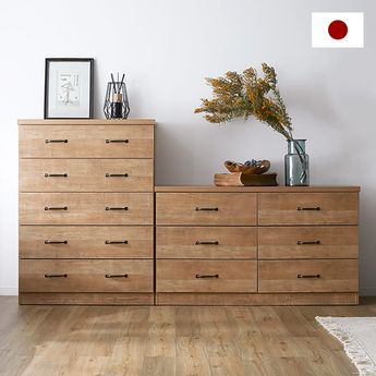 半完成品】収納チェスト(アンティークブラウン/アンティークナチュラル