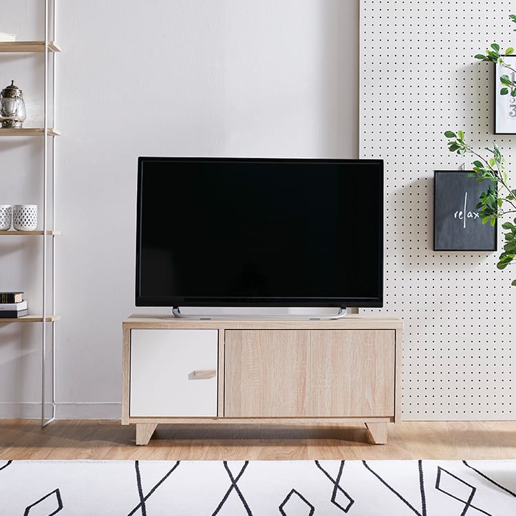 LOWYA ローテレビ台 32V型対応 パイン無垢材使用 ヴィンテージ調 幅117] [幅150]ローテレビ台 32V型対応 パイン天然木使用