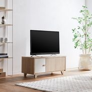 フェンスロイ / テレビ台 (幅80) | [32V型対応] 収納付き 木目調 北欧
