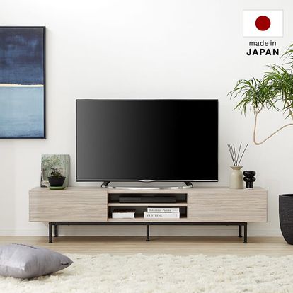 半完成品】49型対応のローテレビ台 スチール脚 | 【公式】LOWYA(ロウヤ ...