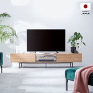 【幅180】LOWYA ロウヤ テレビ台 シャビーナチュラル Amazon｜LOWYA ロウヤ テレビ台 幅約180cm 国産 日本製 テレビ