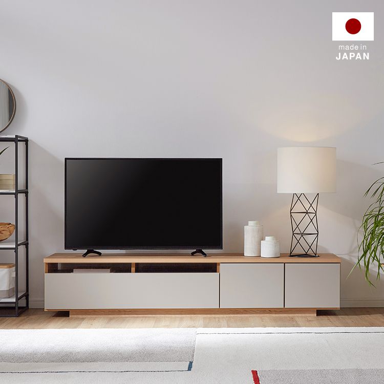 日本製コーナーテレビ台幅 収納付きテレビボード 木製   公式