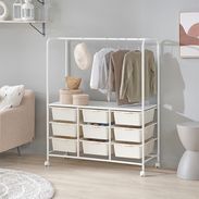 ハンガーラック 収納 引き出し 収納ボックス キャスター付き キッズ