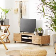 木製テレビ台(幅120cm) 収納付き ヴィンテージ調 | 【公式