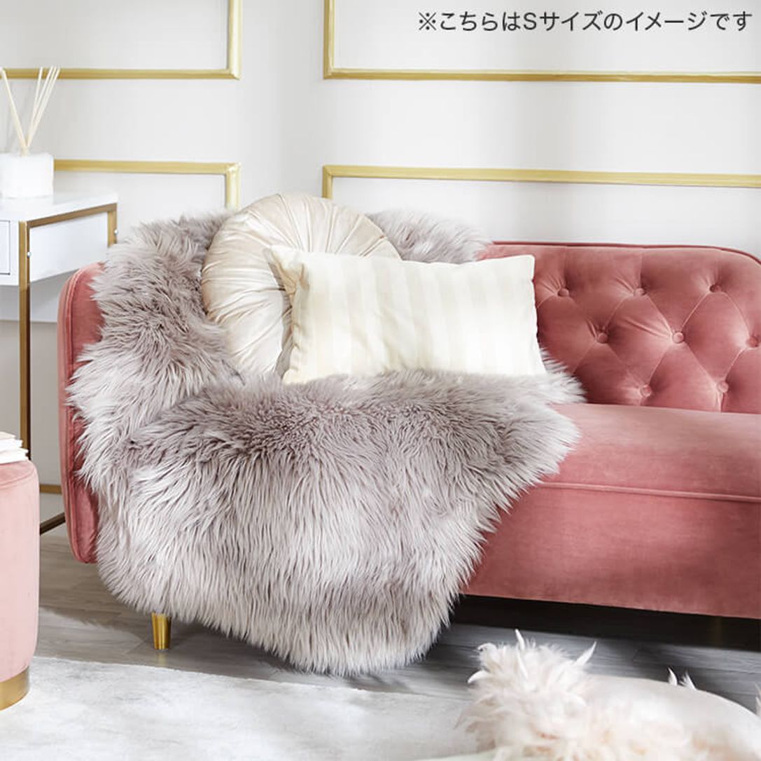 ふわふわフェイクファーラグ 大人可愛いムートン風アクリルファー Sサイズ 公式 Lowya ロウヤ 家具 インテリアのオンライン通販 ふわふわフェイクファーラグ 大人可愛いムートン風アクリルファー Sサイズ 公式 Lowya ロウヤ 家具 インテリアのオンライン通販