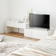 バレンシャル / ドレッサー 一体型テレビ台 (幅88〜) | 伸縮式