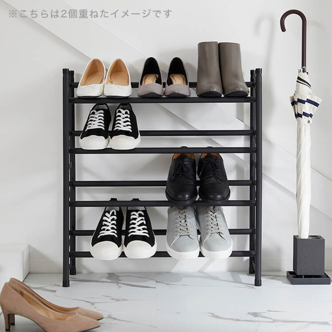 伸縮シューズラック 幅62 5 116cm 2個セット 靴箱 玄関収納に 公式 Lowya ロウヤ 家具 インテリアのオンライン通販 伸縮シューズラック 幅62 5 116cm 2個セット 靴箱 玄関収納に 公式 Lowya ロウヤ 家具 インテリアのオンライン通販