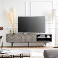 GART ガルト テレビ台(幅180cm) ヘリンボーン柄ローボード