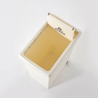 ダストボックス　30 ふた付きゴミ箱(幅24cm) スライド式 30L キャスター付きダストボックス