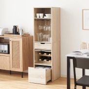 【けい】ガラス製キッチン収納棚 食器棚 日本製 LOWYA けい】ガラス製キッチン収納棚 食器棚 日本製 LOWYA けい】ガラス製