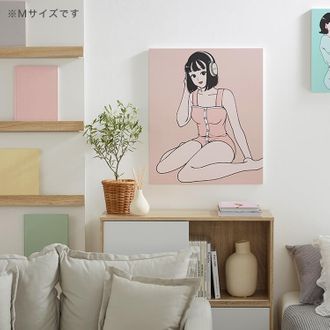 ヨシフクホノカ×LOWYA 限定コラボアートパネル(幅40/65cm