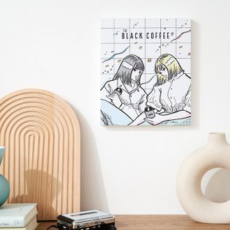 ABEchan×LOWYA 限定コラボアートパネル ホワイト | 【公式