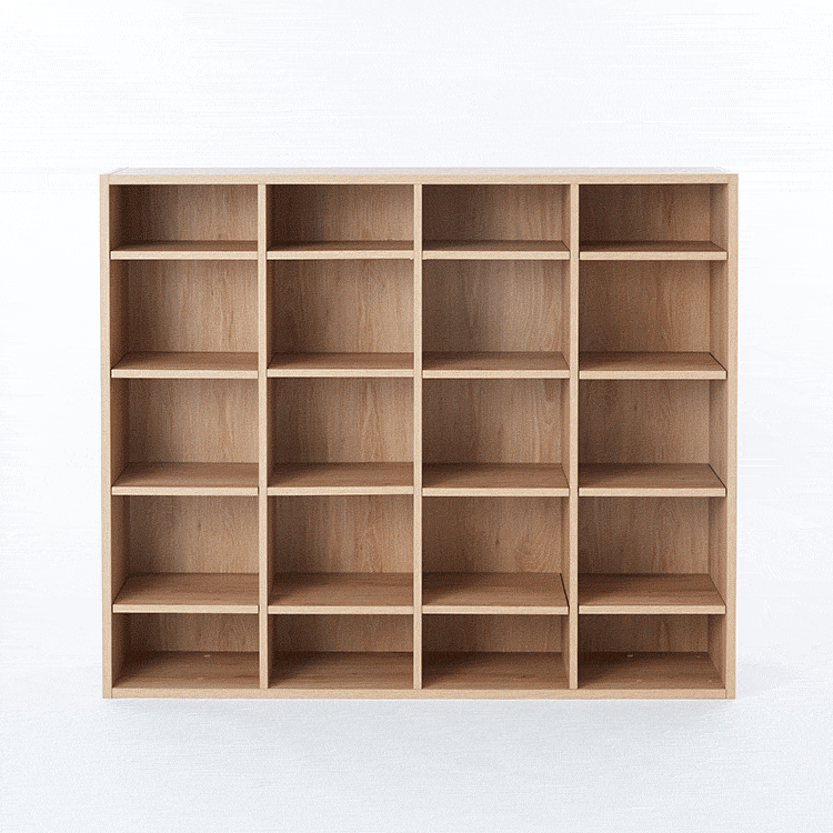 本棚(幅120cm) 可動棚のブックシェルフ ディスプレイラック | 【公式