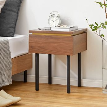 ナイトテーブル 引出し収納付き [幅35] | 【公式】LOWYA(ロウヤ) 家具