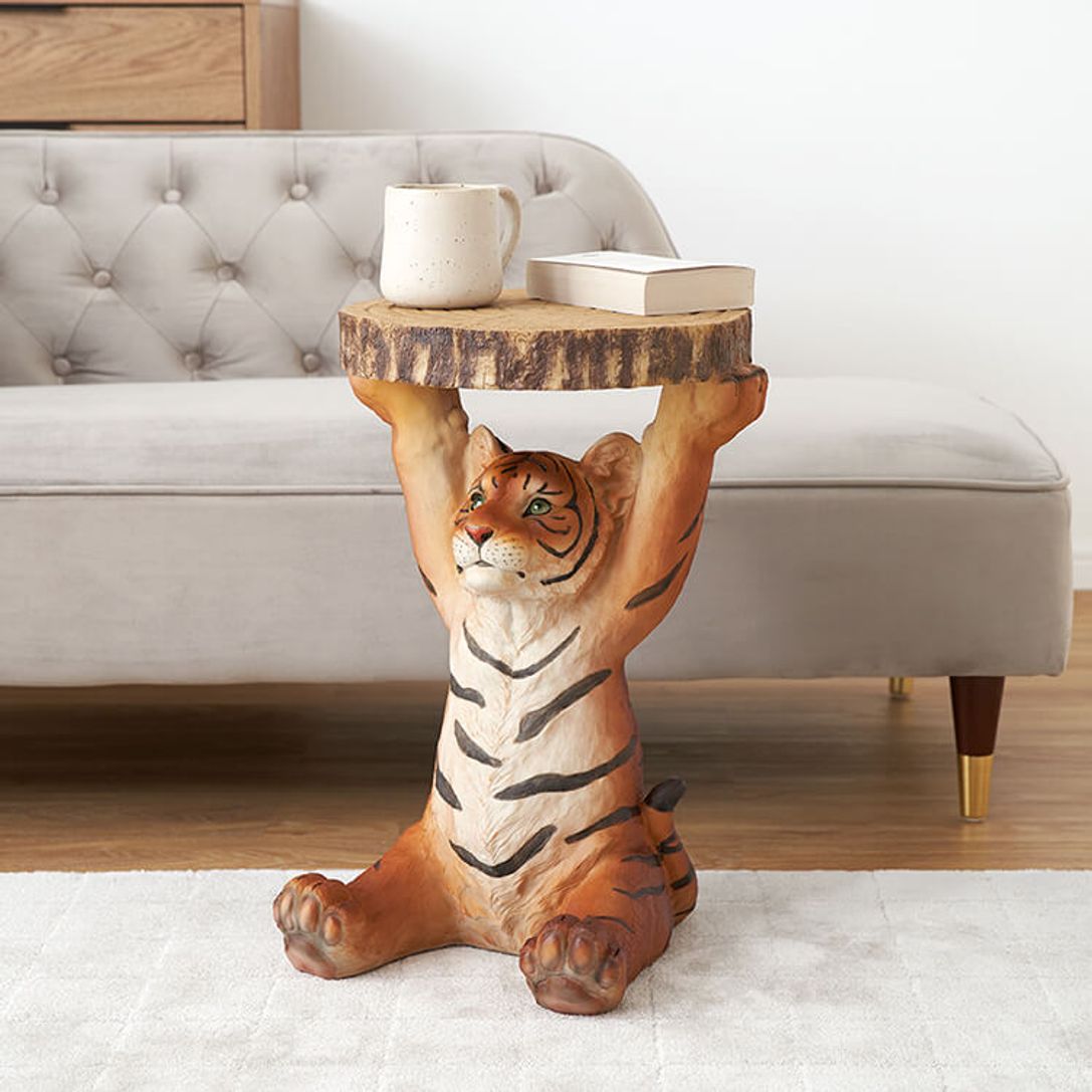 アニマルサイドテーブル タイガー[幅37] KARE 【公式】LOWYA(ロウヤ) 家具・インテリアのオンライン通販