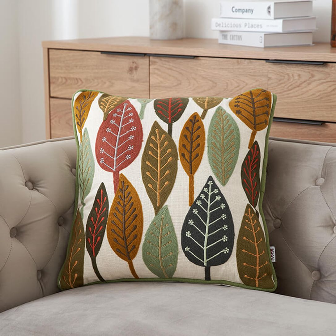 Kare フォールフォレストリーブス クッション 45 45 公式 Lowya ロウヤ 家具 インテリアのオンライン通販