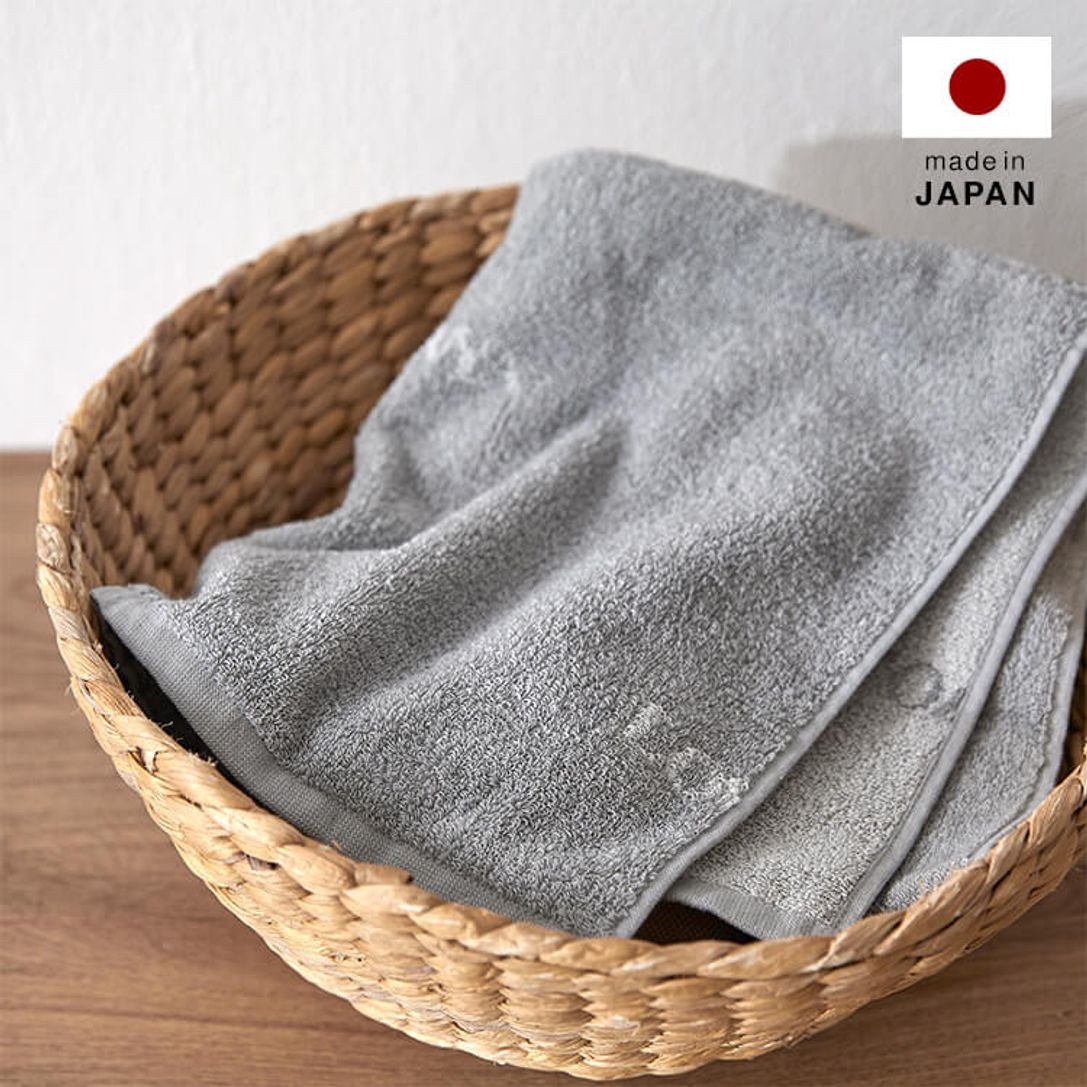 Lowyaロゴ入りフェイスタオル 今治 綿100 公式 Lowya ロウヤ 家具 インテリアのオンライン通販