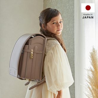 カザマランドセル 女の子 自動ロック付き A4フラットファイル