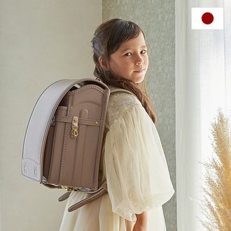 カザマランドセル 女の子 自動ロック付き A4フラットファイル対応