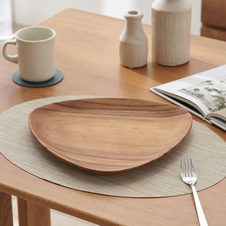 アカシアエッグ型トレーXL | 【公式】LOWYA(ロウヤ) 家具・インテリア