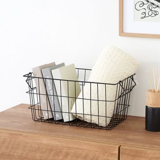 ワイヤーバスケット スタック A 37x26x18 インテリア雑貨 生活雑貨