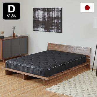 LOWYA セミダブル コイルスプリングマットレス Connell LOWYA セミダブル コイルスプリングマットレス Connell 幅140] ダブル