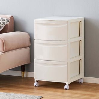 国産　チェスト 3段 ロータイプ リビング収納  LOWYA 3段リビングチェスト(幅120cm) 木製タンス ロータイプ洋服収納 国産