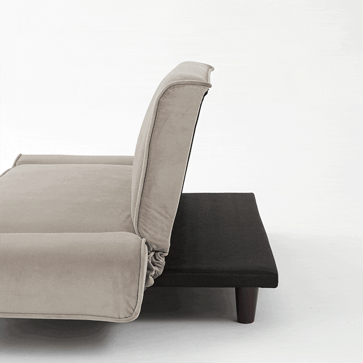 ベルベット調 2人掛けコンパクトソファ[幅143] | 【公式】LOWYA