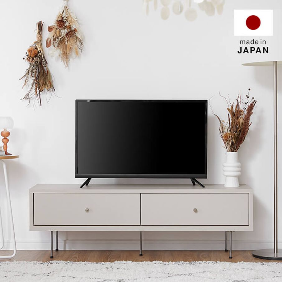 収納家具静岡家具 オシャレ テレビ台 テレビボード 120cm 竹使用 和風