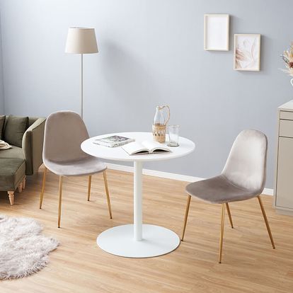丸テーブル ホワイト[幅80] | 【公式】LOWYA(ロウヤ) 家具・インテリア 