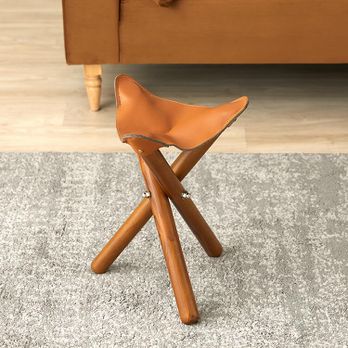 チーク材本革レザーソファ2脚セット　高級スツール　家具　リラクイニング eーcasa ソファ ソファー 本革 2人掛けソファ 2人掛け アイアン